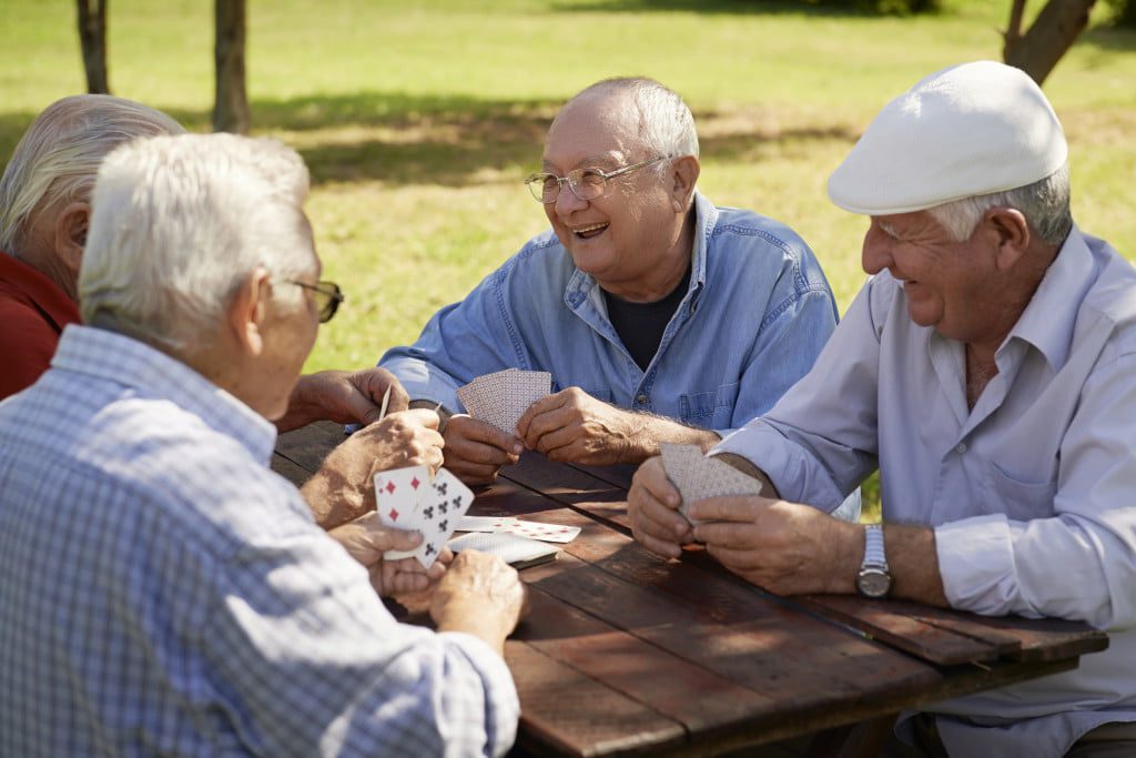 Cards in the park