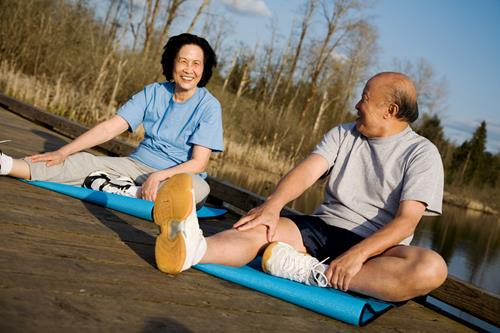 Seated exercises for seniors