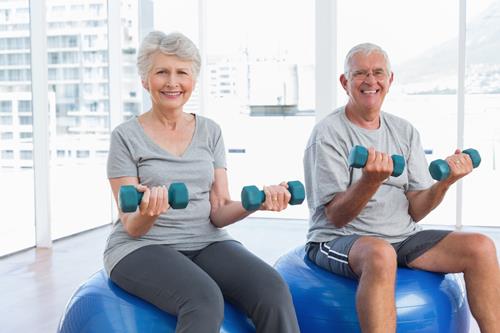 Exercising with weights