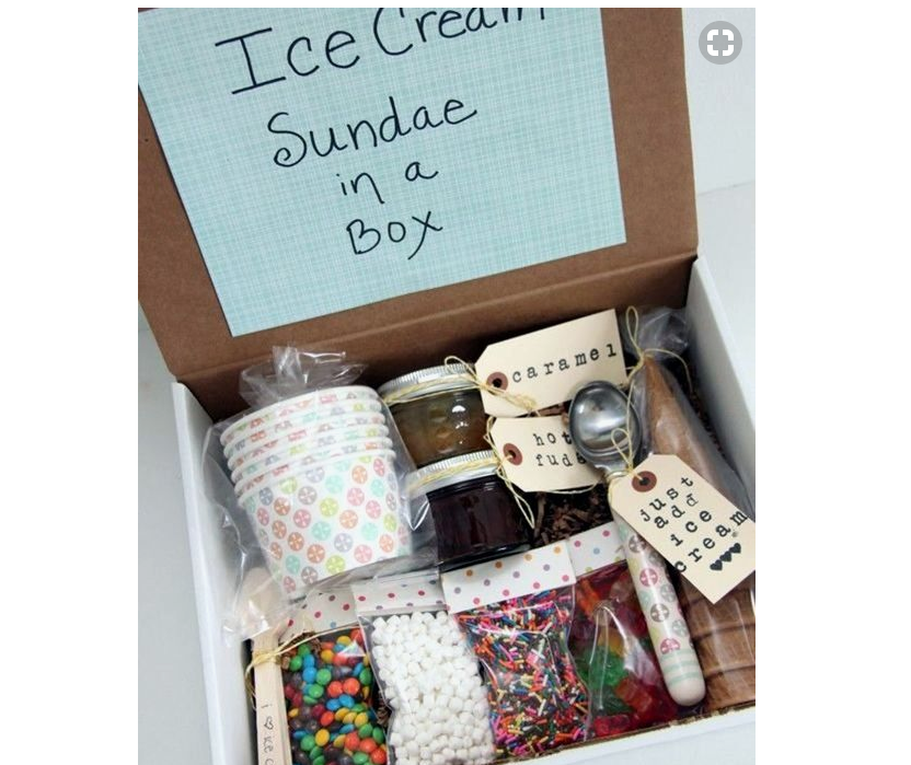 Ice Cream Sundae Box