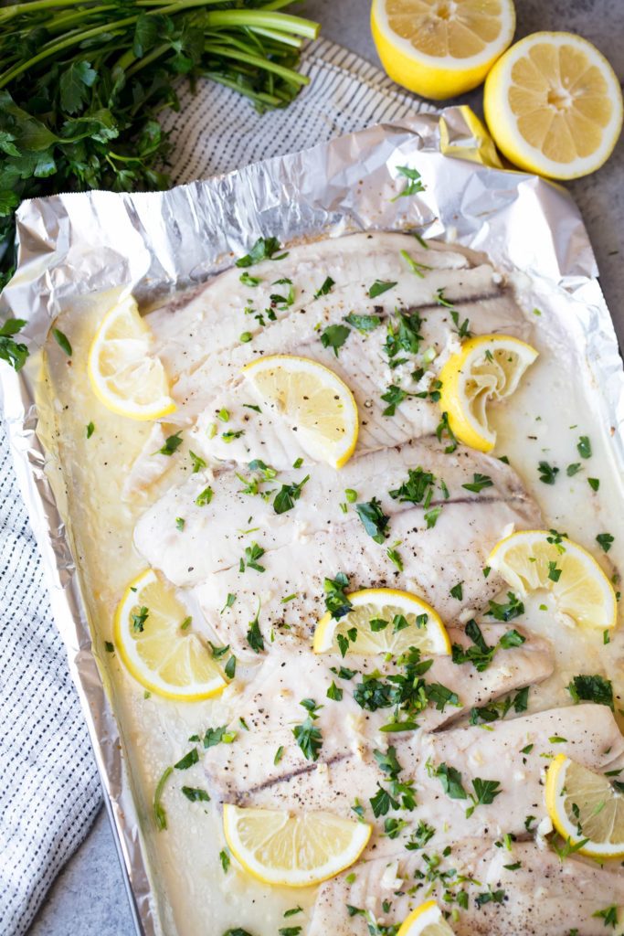 Easy Lemon Baked Tilapia