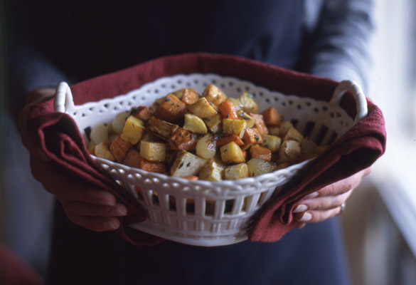 Roasted Caramelized Root Vegetable