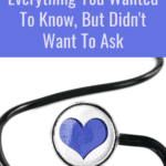 A stethoscope with a blue heart at the end, illustrating the idea of prostate health