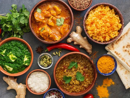 A selection of dinners that would make fantastic ethnic meals for seniors