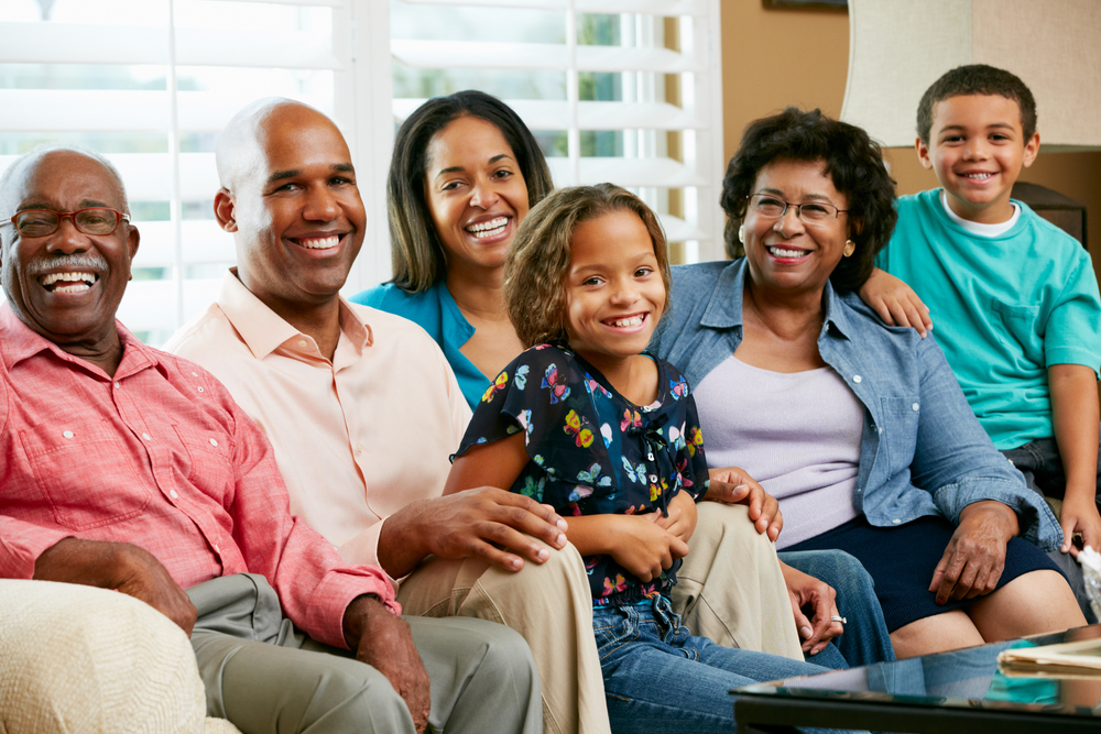 A multigenerational African American family