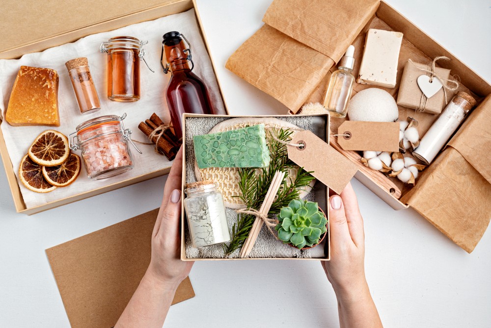 A selection of different subscription boxes for caregivers