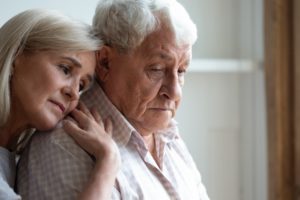 A couple dealing with a dementia diagnosis