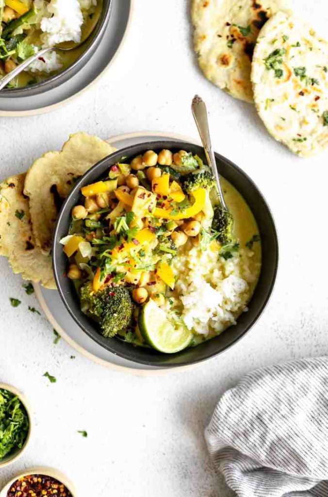 Vegan Thai Green Curry from Eat with Clarity