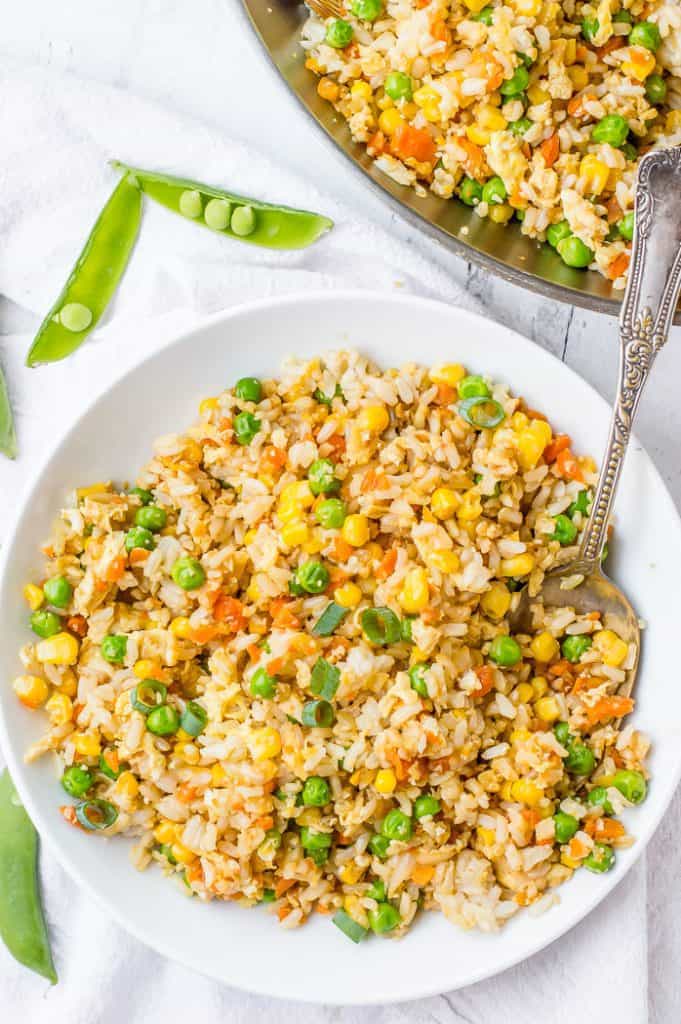 Veggie Fried Rice from The Natural Nurturer