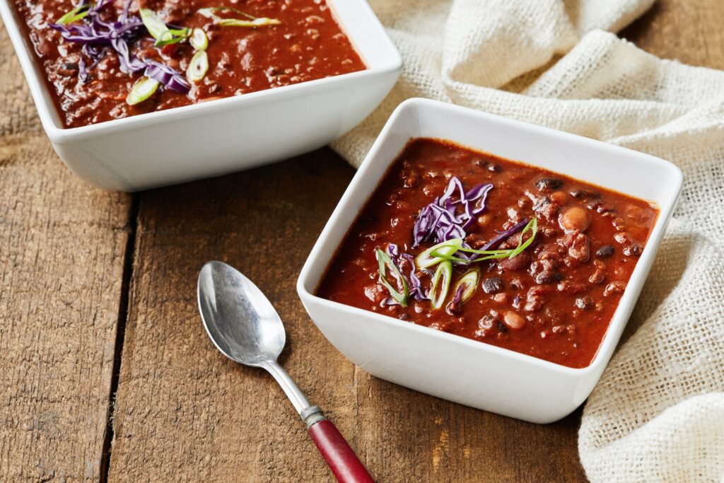 Chili con Chipotle en Olla Rápida 