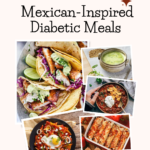 A selection of five different Mexican meals, which you can easily make for yourself