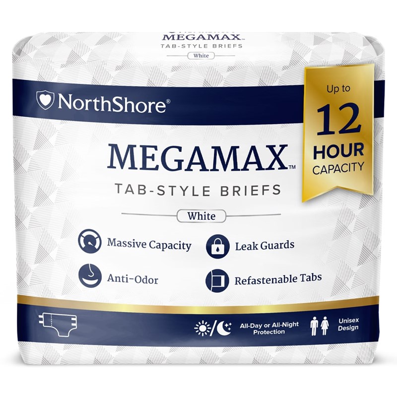 NorthShore MegaMax Tab-Style Briefs