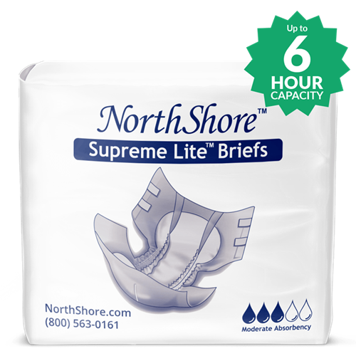 NorthShore Supreme Lite Tab-Style Briefs