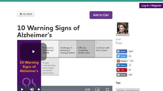 10 Warning Signs of Dementia
