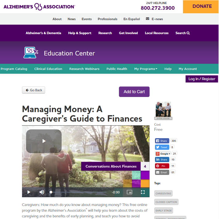 A Caregiver's Guide to Finances
