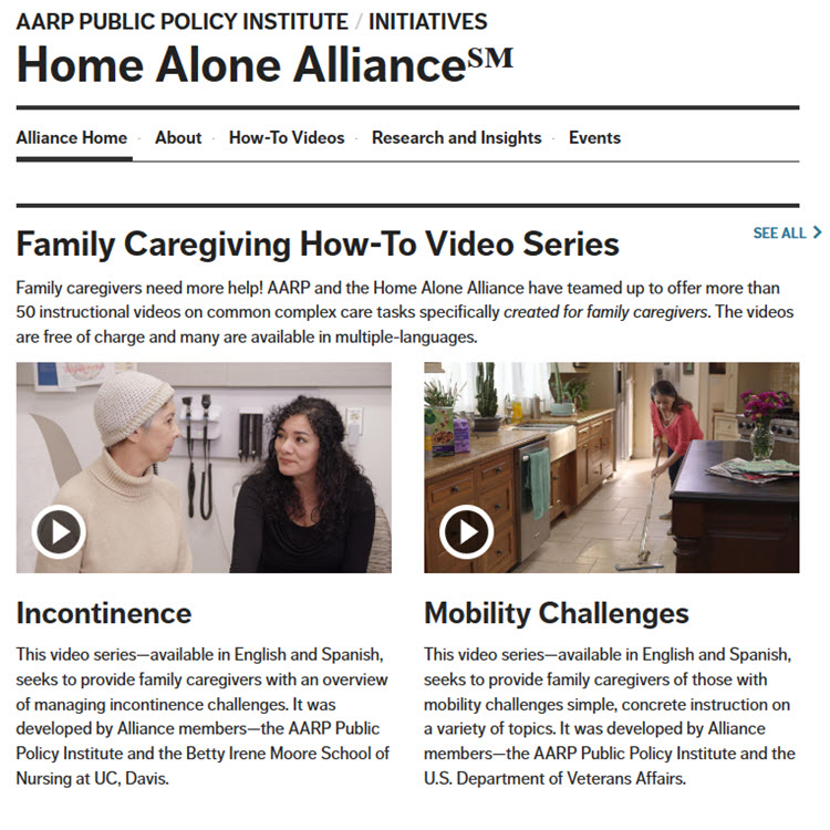 AARP Home Alone Alliance