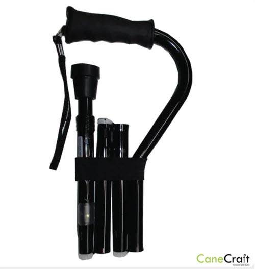 CaneCraft Offset Folding Cane