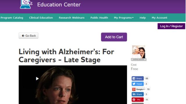 Living with Alzheimers for Caregivers Late Stage