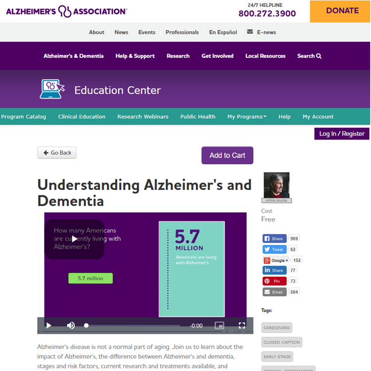 Understanding Alzheimer's and Dementia