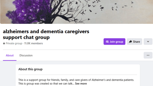 Alzheimer's and Dementia Caregivers Support Chat Group