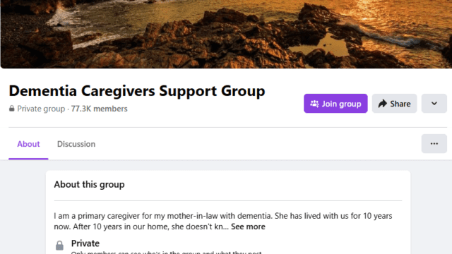 Dementia Caregivers Support Group