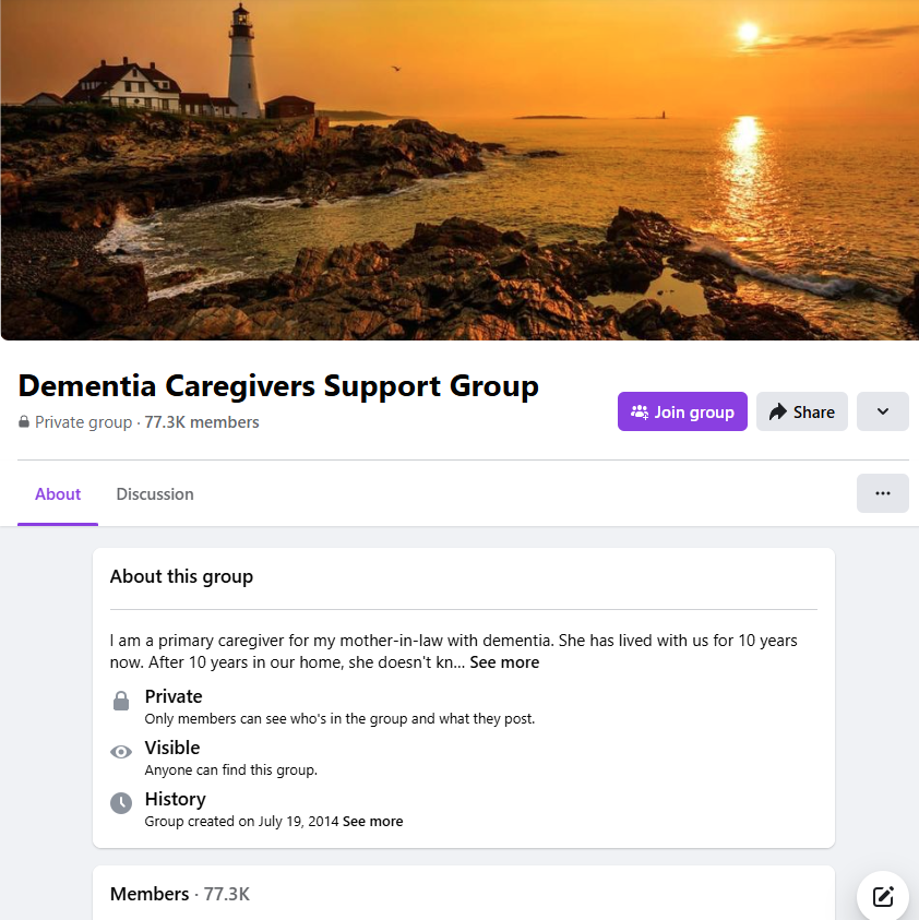 Dementia Caregivers Support Group