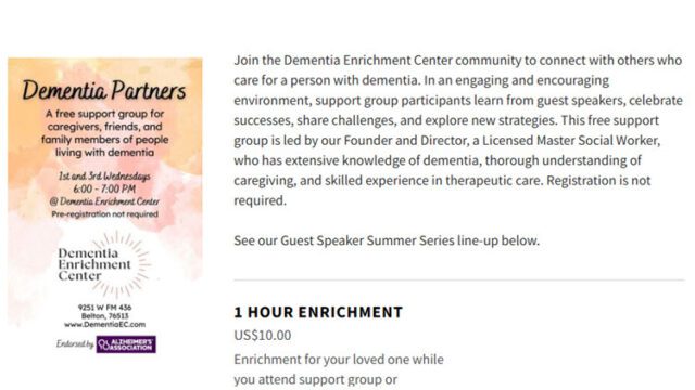 Dementia Enrichment Center