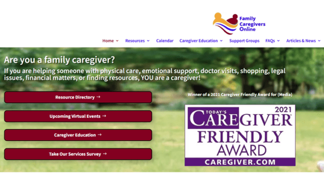 Family Caregivers Online