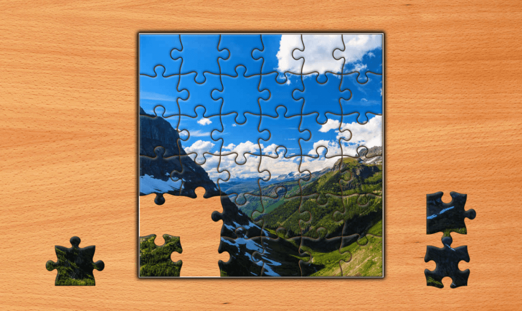 A puzzle app