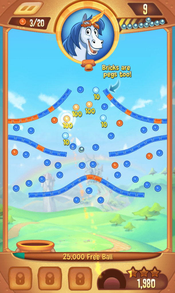 Another Peggle Blast Level