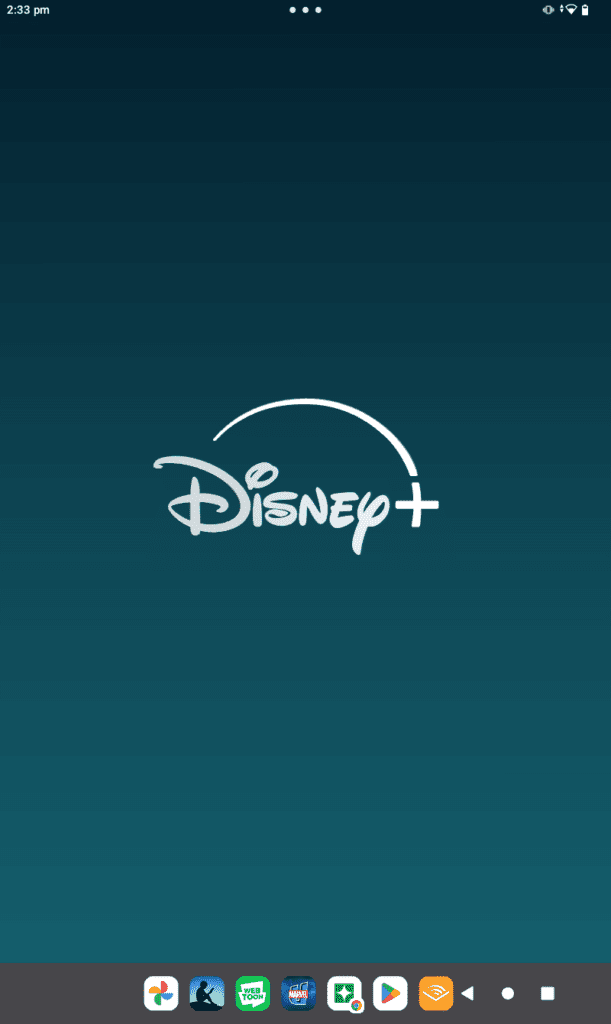 The Disney + logo