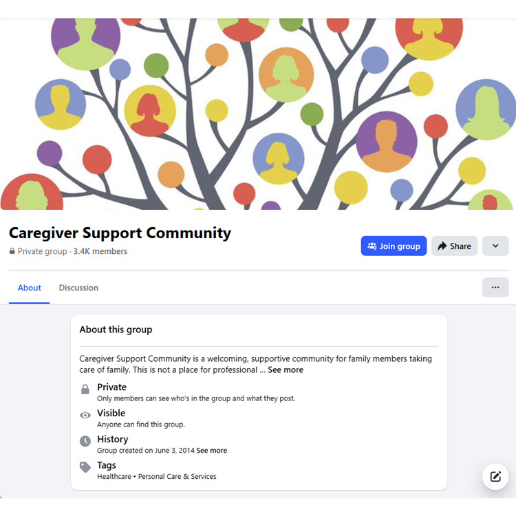 Caregiver Support Community