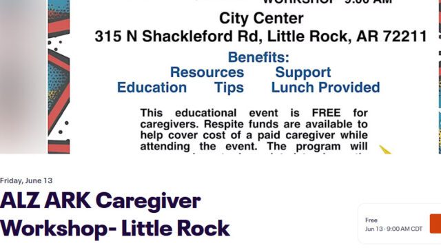 Caregiver Workshop Little Rock